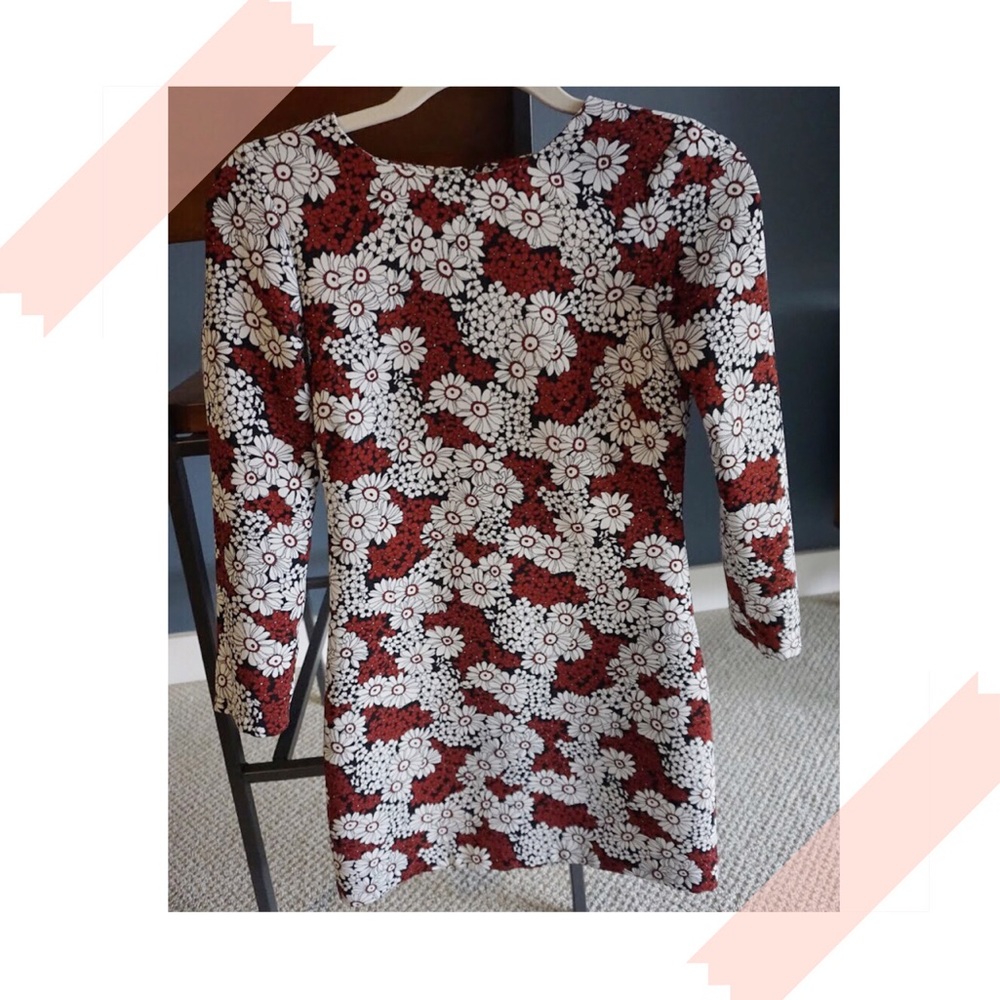 Zara floral dress